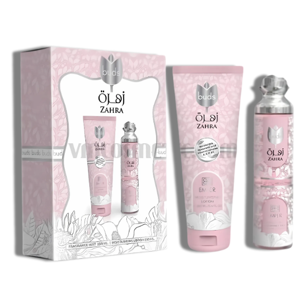 Buds Zahra Emper EDP 100ml/3.4ozFragrance Mist + Moisturising Lotion Women