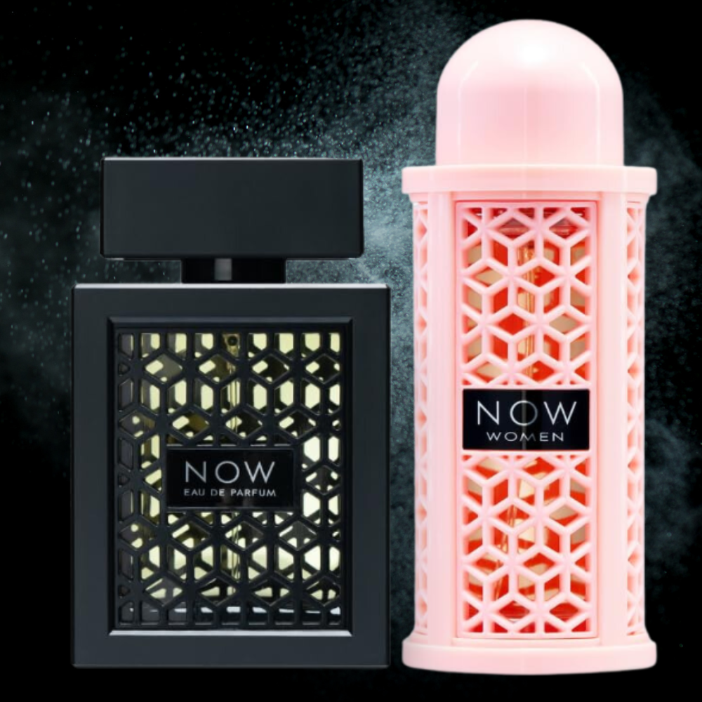 Rave Now Black & Rave Now  Lattafa EDP Set 4 pzas Women's Set