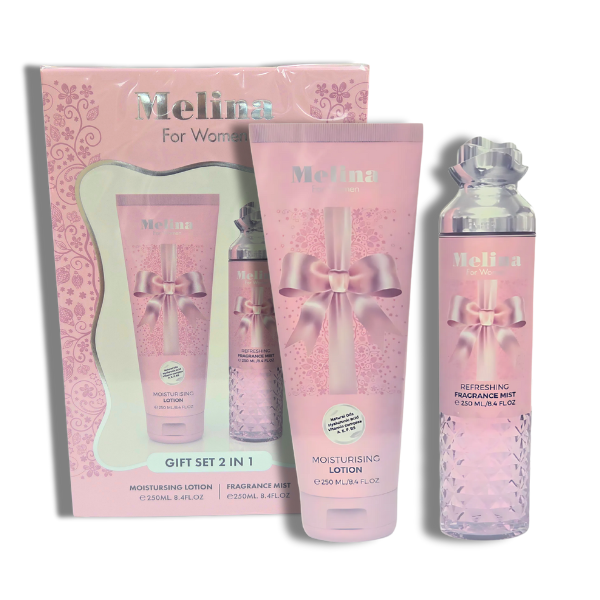 Emper Melina Set 250ml/6.8oz Colonia + Locion Hidratante Women