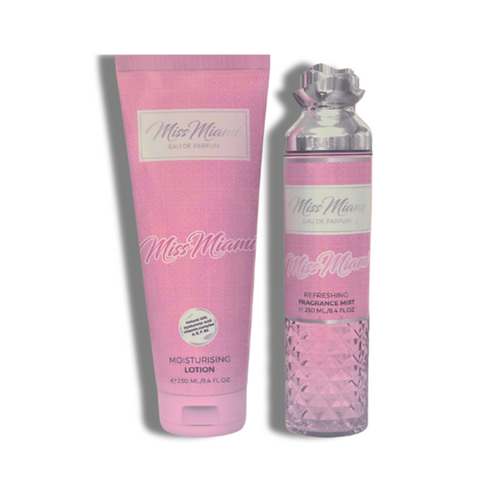 Emper Miss Miami Gift Set  250ml/6.8oz Colonia + Locion Hidratante Women