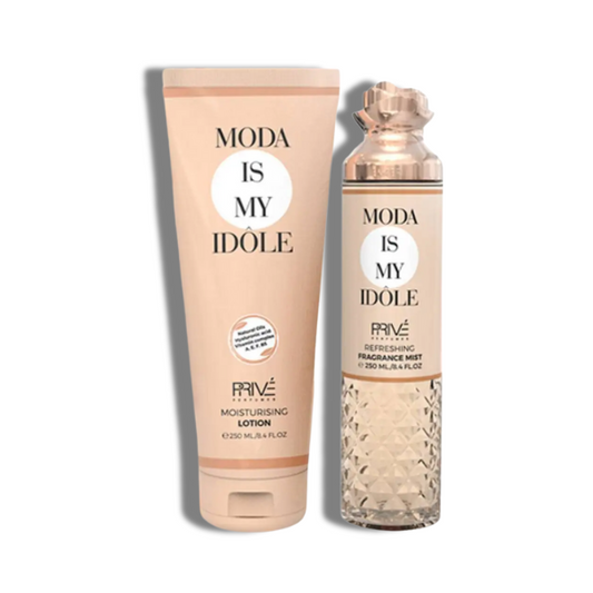 Emper Moda Is My Idole Set  250ml/6.8oz Colonia + Locion Hidratante Women