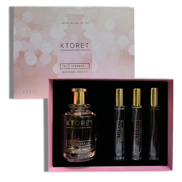 Ktoret 293 Sparkle Michael Malul EDP 100ml/3.4ozSet 4 Pzas Women's Set