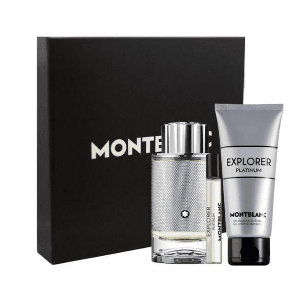 Explorer Platinum MontBlanc EDP Set 2 pzas