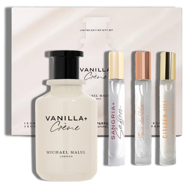 Vanilla + Crème Michael Malul EDP 100ml/3.4ozSet 4 Pzas Women's Set