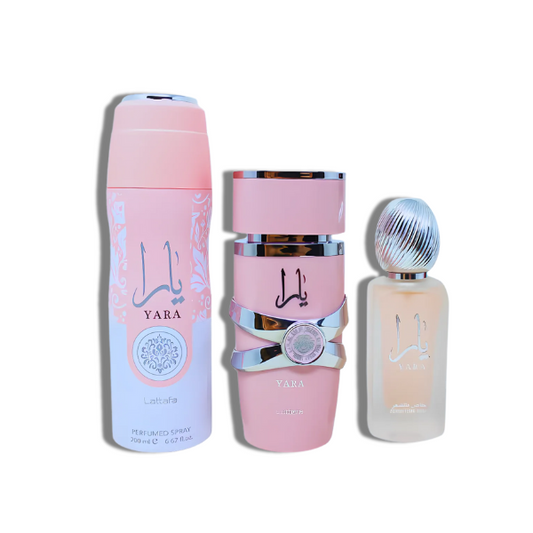 Yara Lattafa EDP Set 3 pzas Women's Set