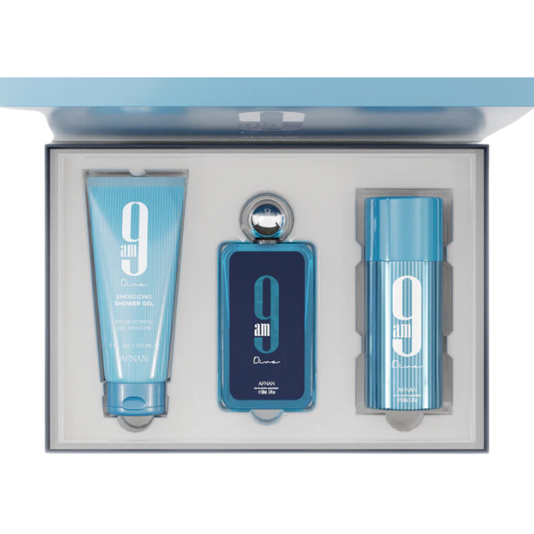 9 AM Dive Afnan EDP Set 3 pzas Women's Set
