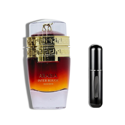 Arabia Inter Rouge Emper EDP 3.4oz c/Refillable travel spray