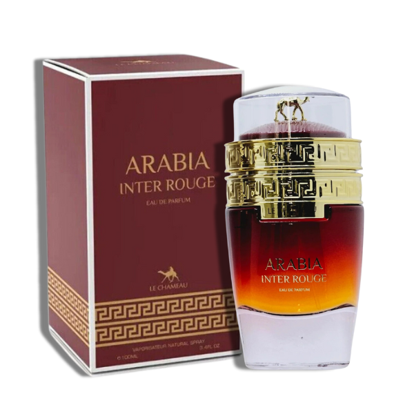 Arabia Inter Rouge Emper EDP 3.4oz c/Refillable travel spray