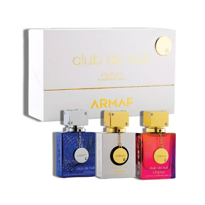 Mini Club de Nuit Iconic| Imperiale| Untold Armaf EDP 1.0oz Set 3 pzas  Men's Set
