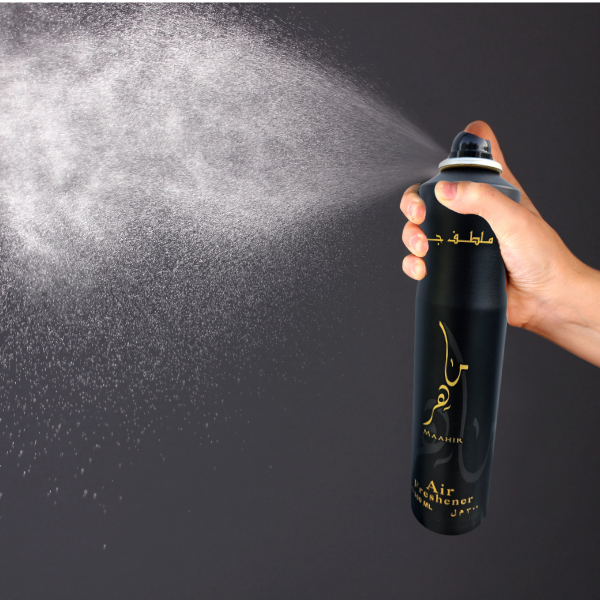 Maahir Black Edition + Air Freshener Lataffa EDP 100ml/3.4ozSet 3 pzas Men's Set