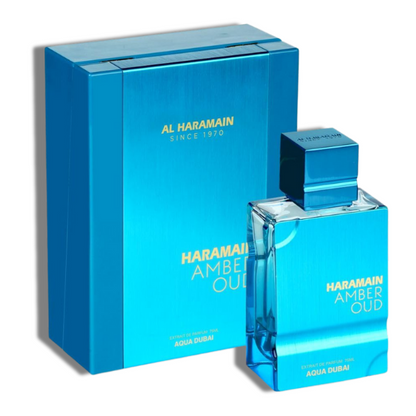 Amber Oud Aqua Dubai Al Haramain Extrait 2.5oz  Men