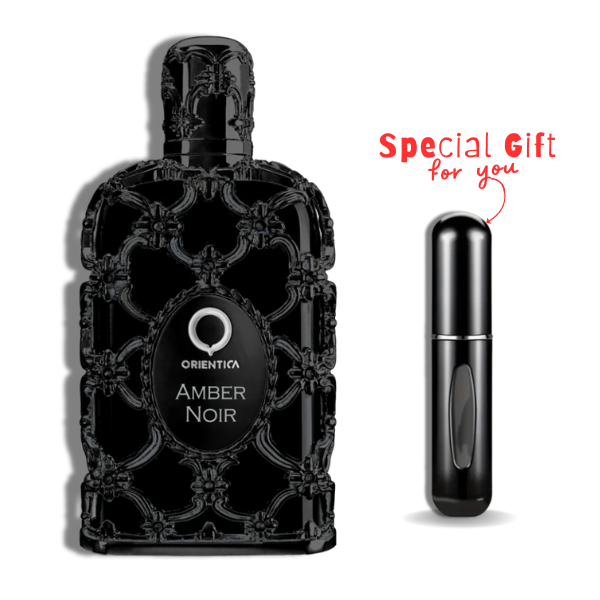 Amber Noir Orientica EDP 2.7oz c/Refillable travel spray