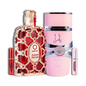 Yara Lattafa & Amber Rouge Orientica EDP Set 4 pzas Women's Set