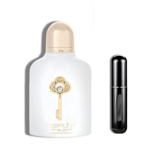 Private Key to My Soul Club de Nuit Armaf Extrait Parfum 3.4oz c/Refillable travel spray