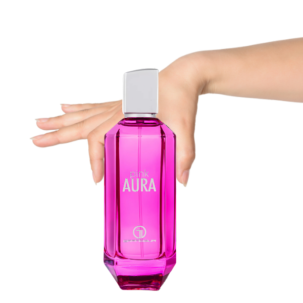 Aura Pink Grandeur EDP 3.4oz c/Refillable travel spray