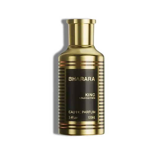 King Gold Edition Collection Bharara EDP 3.4oz c/Refillable travel spray