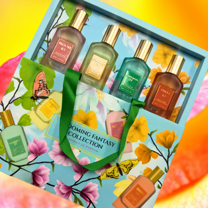 Blooming Fantasy Collection Emper Extrait Parfum 1.0oz Set 4 Pzas