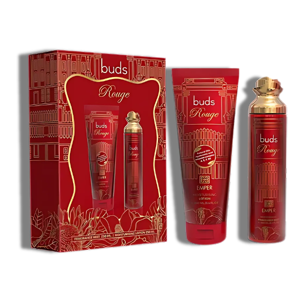 Buds Rouge Emper EDP 100ml/3.4ozFragrance Mist + Moisturising Lotion Unisex