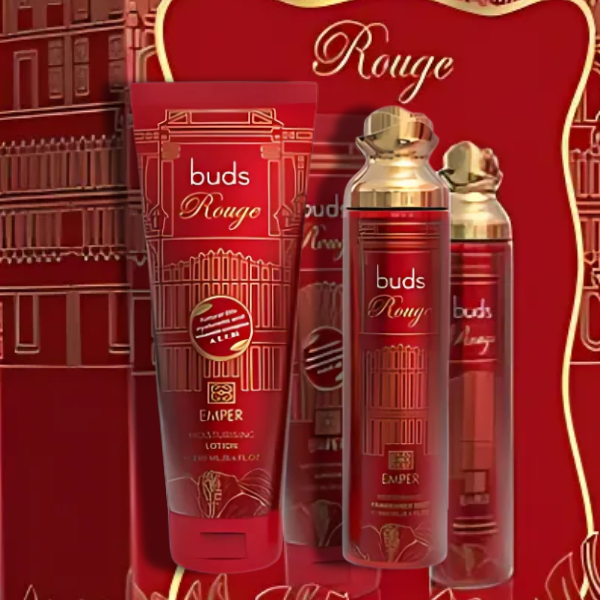 Buds Rouge Emper EDP 100ml/3.4ozFragrance Mist + Moisturising Lotion Unisex