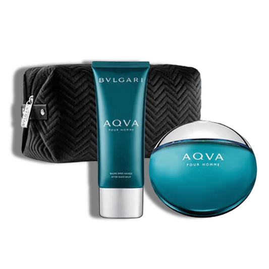 Aqva Bvlgari EDT Set 3 pzas
