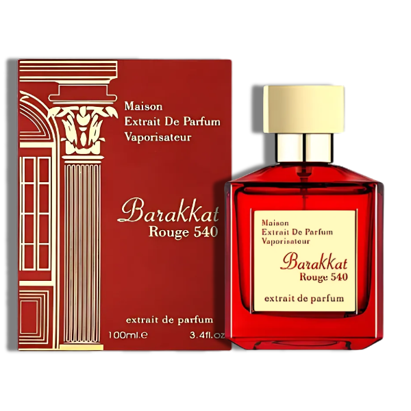 Barakkat Rouge 540 Fragance World Unisex Extrait Parfum 3.4oz