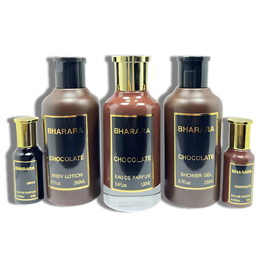 Set Chocolate Collection Bharara EDP 3.4oz Set 5 Pzas