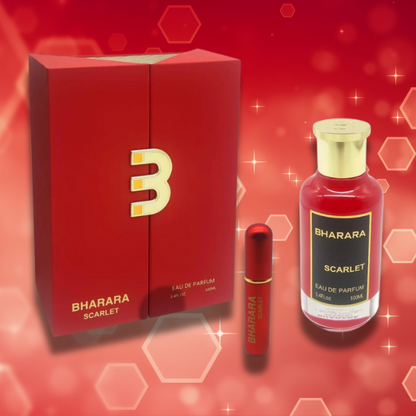 Scarlet Collection Bharara EDP 3.4oz c/Refillable travel spray