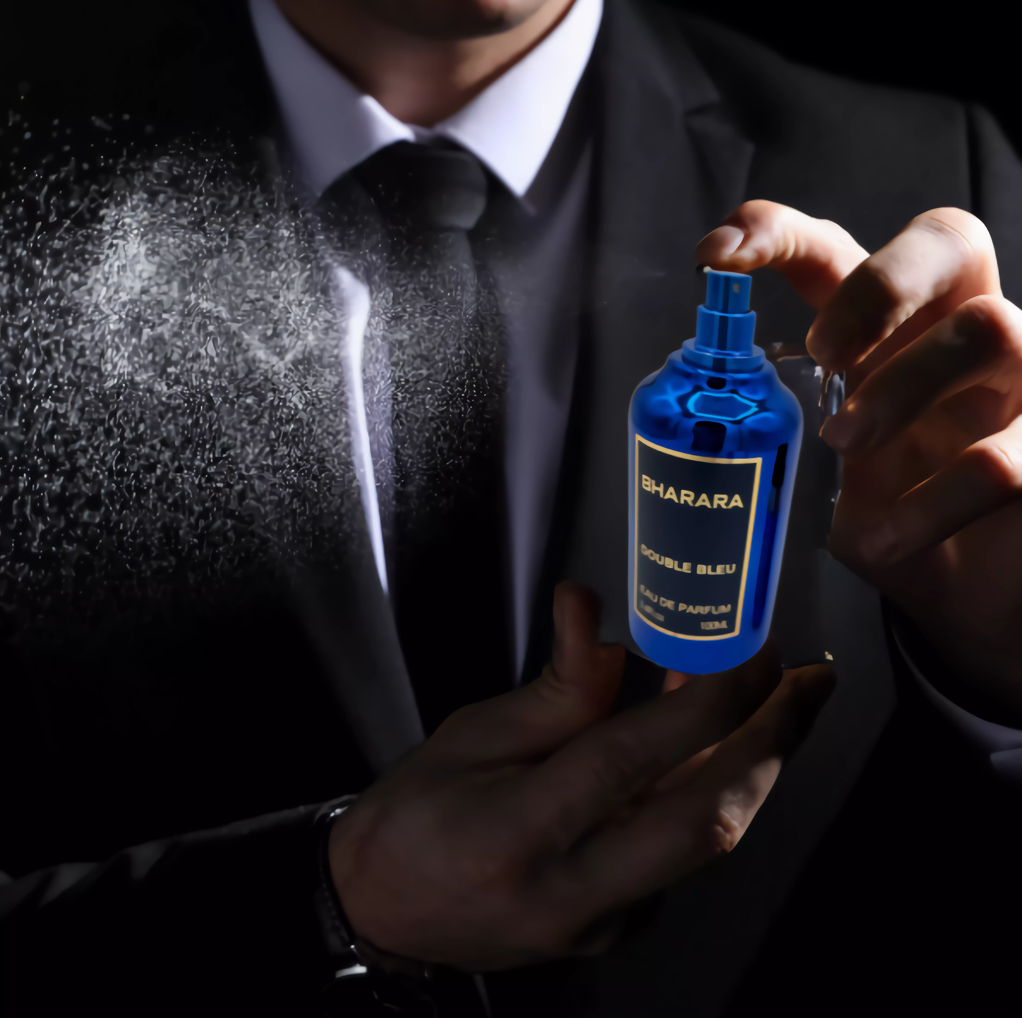Double Bleu Collection Bharara EDP 3.4oz c/Refillable travel spray