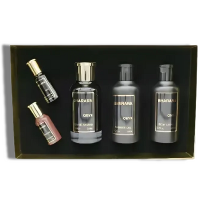 Set Onyx Collection Bharara EDP 100ml/3.4ozSet 5 Pzas Men's Set