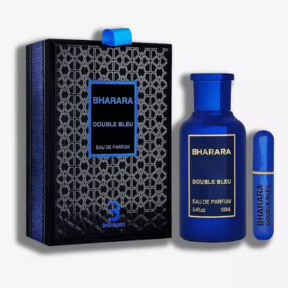 Double Bleu Collection Bharara EDP 3.4oz c/Refillable travel spray