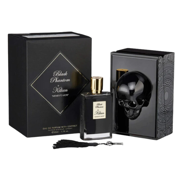 Black Phantom "Memento Mori" Kilian EDP 1.7oz c/Refillable travel spray
