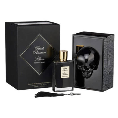 Black Phantom "Memento Mori" Kilian EDP 1.7oz c/Refillable travel spray