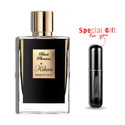 Black Phantom "Memento Mori" Kilian EDP 1.7oz c/Refillable travel spray