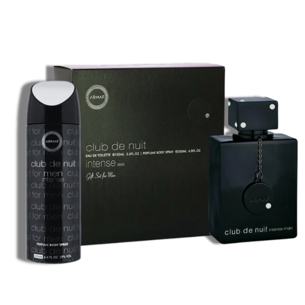 Club de Nuit Intense man Armaf EDT 3.6oz Set 2 pzas c/Refillable travel spray