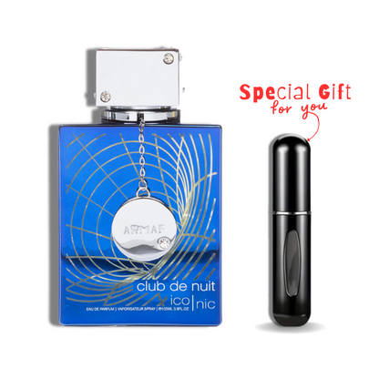 Club De Nuit Iconic Armaf EDP 3.6oz c/Refillable travel spray