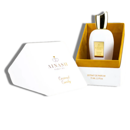 Coconut Candy Ainash Extrait Parfum 2.5oz c/Refillable travel spray