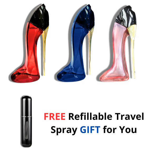 Diva Collection Swiss EDT 3.4oz Set 6 pzas c/Refillable travel spray