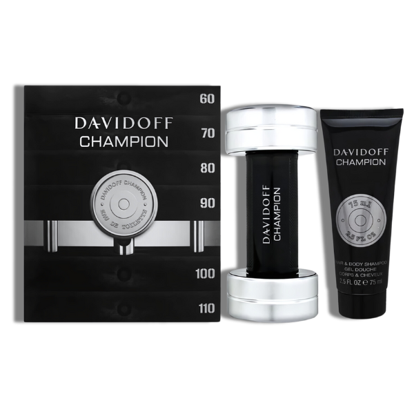 Champion by Davidoff EDT Set 2 pzas Men's Set