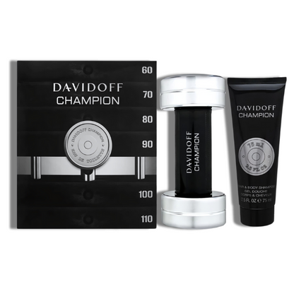Champion by Davidoff EDT Set 2 pzas Men's Set