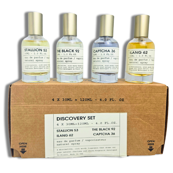 Stallion 53 | Ilang 62 | Black 92 | Captcha 36 | Discovery Set EDP 4.0oz Unisex
