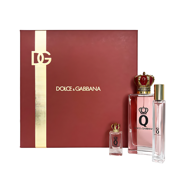 Queen by Dolce & Gabbana EDP Set 3 pzas