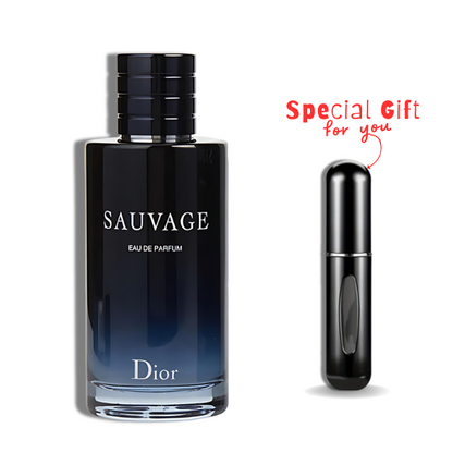 Sauvage Dior EDP 6.8oz c/Refillable travel spray