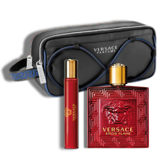 Eros Flame Versace EDP Set 3 Pzas