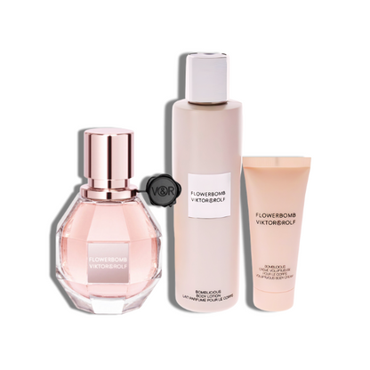Flowerbomb Viktor & Rolf EDP Set 3 pzas Women's Set