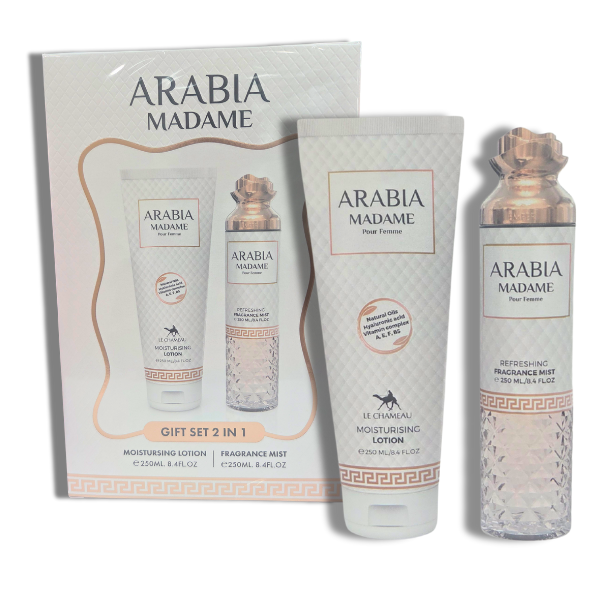 Emper Arabia Madame Set  250ml/6.8oz Colonia + Locion Hidratante Women