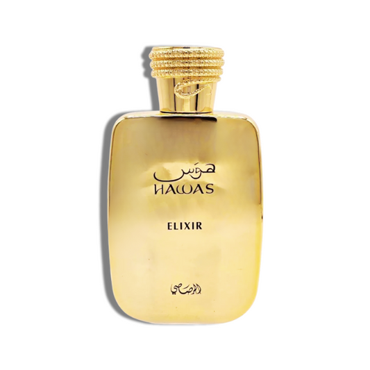 Hawas for Him Elixir Rasasi EDP 3.4oz c/Refillable travel spray