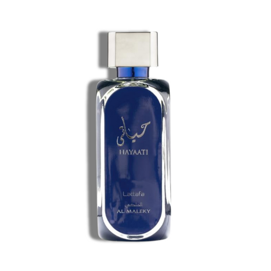 Hayaati Al Maleky Lattafa EDP 3.4oz Unisex + Refillable travel spray