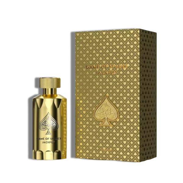 Game of Spades Jackpot Jo Milano Paris Parfum 3.4oz c/Refillable travel spray