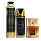 Lattafa Khamrah EDP 100ml/3.4oz Set 3 pzas  Men's Set