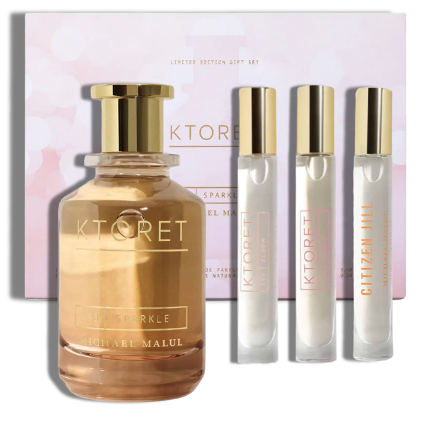 Ktoret 293 Sparkle Michael Malul EDP 100ml/3.4ozSet 4 Pzas  Women's Set